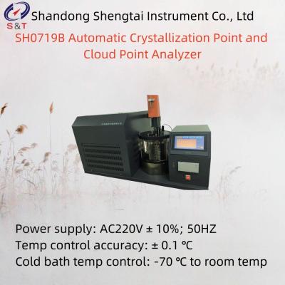 China Automatic Crystallization Point And Cloud Point Analyzer AC220V±10% 50HZ for sale