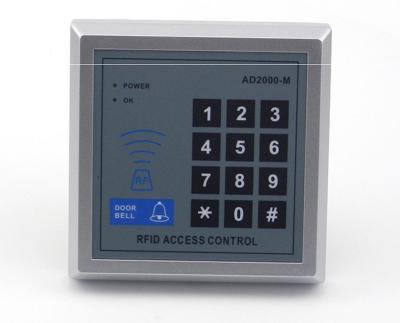 China Waterproof / Waterproof Rfid Entry Door Access Control System Card Reader With Password Keypad for sale