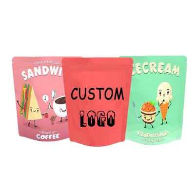 China Food Custom 3.5 Ouncegumbo For Food With Bubble Print Pink Storage Runtz Jokes Up White Cosmetic Resealable Printed Mylar Bags for sale