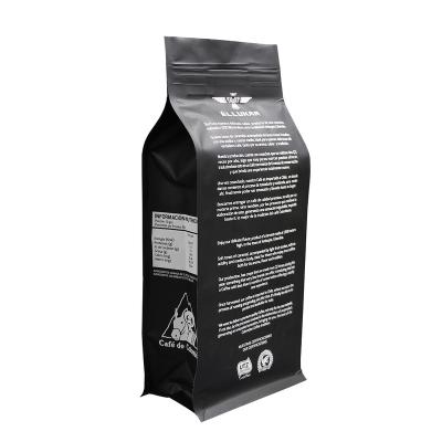 China Recyclable packaging for coffee bag maker flat bottom food coffee bags for sale