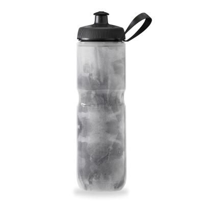 China Stocked Custom logo 700ml 24 oz leak proof plastic squeeze outdoor bicycle cycling sports water bottle for sale