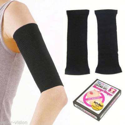 China Black Antibacterial Ladies Slimming Buster New Arm Wrap /Belt Cellulite Weight Loss Arm Shaper Fat Fat for sale