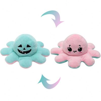 China New-Designed Reverse Stuffed & Plush Toy Animal Octopus Plush Toys Reversible Double-Sided Flip Fashion Children's Party Birthday for sale