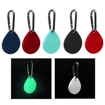 China Anti-Fall 7 Colors Silicone Shockproof Tracker Luminous Case Protector Cover Anti-scratch For Air Tags for sale