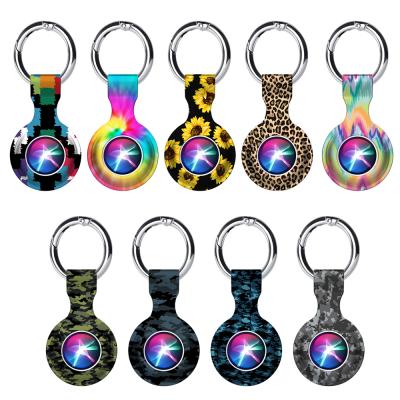 China New Locator Anti-fall Key Chain High Quality Anti-lost Tracker Device Protect Sleeve Printed Silicone Case For Airtag for sale