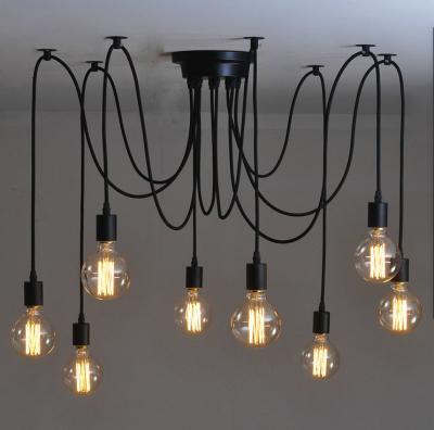 China Tonglan Industrial Modern Chandelier Lights Spider Lights Dining Resarent Pendant Light for sale