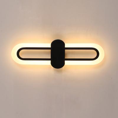 China Modern Contemporary Metal Bedside Night Sconces Wall Lamp Light For Bedroom Living Room LED Indoor Decorative Lamps for sale