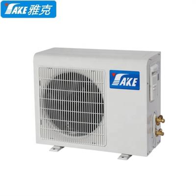 China Retail 9K 12K 18K 24K 36K 48K Btu Metal Enclosing Outdoor Unit Split Type Prefab Home Air Conditioner for sale