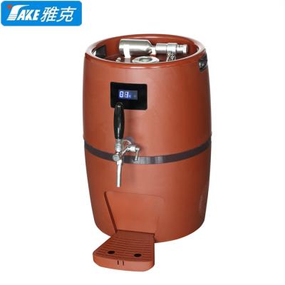 China Stainless steel/ABS home brew kegerator beer keg 10L 220v 110v for sale