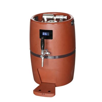 China Commercial Bar 304 Stainless Steel Beer Keg Keg Home Brew Draft Beer 10L Kegerator for sale