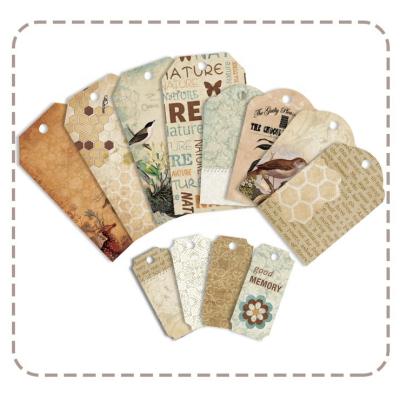 China USA / Europe Filofax Creative Newspaper Scrapbooking Clipart Die Cut Card Making DIY Tag for sale