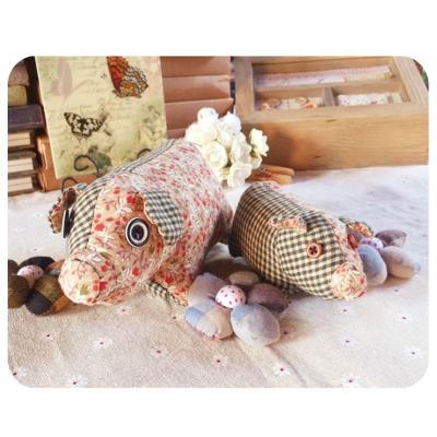 China Cotton Fabric Animal Sewing Kit DIY Kit Pig Stitching Kit Gift DIY for sale