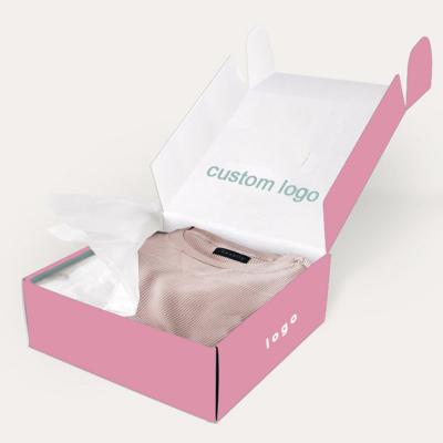 China Handmade Packaging Boxes, Custom Logo For Clothes Paper Packaging Clothes Luxury Baby Packaging For Clothes Camping Folding Box for sale