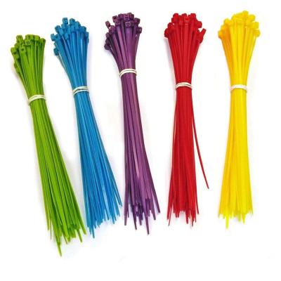 China Electrical Applications Zip Tie Cable Tie 120*2.5 mm Red/Yellow/Green/Blue/Black Color for sale