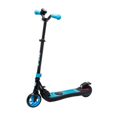 China Steel frame 24v 2ah 120W lithium battery unisex hub motor 5 inch pu wheel 6km/h electric scooter for kids for sale