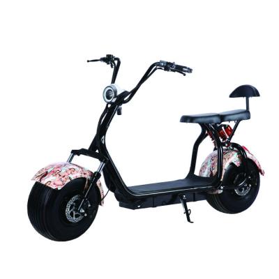 China Unisex Electric Motorcycle Two Wheels Fast Speed ​​For Citycoco Electric Scooter Adult Electric Bike Fat Tire for sale