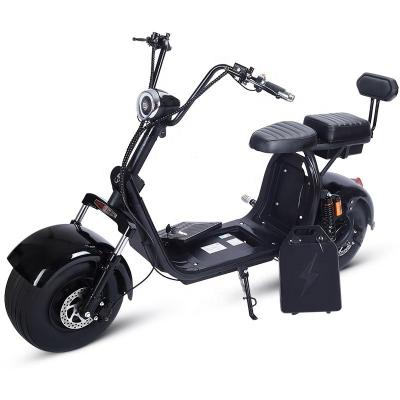 China 2021 New Model Citycoco 1500W 60V Unisex Electric Scooter Motorcycle Cheaper Long Range High Speed ​​Motorcycle For AdultHJ-H7 for sale