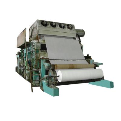 China Factory price rice straw napkin toilet paper tissue paper making machine rolling wast paper reuse machine for sale