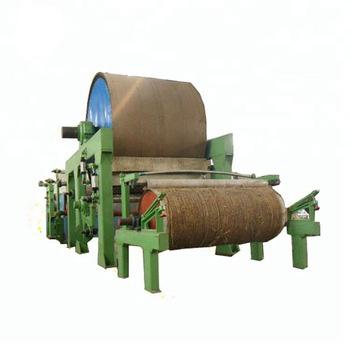 China Automatic factory high quality simple small face small face corrugated wrapping paper making machine for slitting wrapping paper for sale