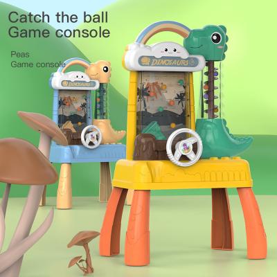 China Hot Selling Mini Children Electric Plastic Elevator Toys Hot Selling Baby Rolling Game Hook Ball Hook Product S Dinosaur Machine Play Toy for sale