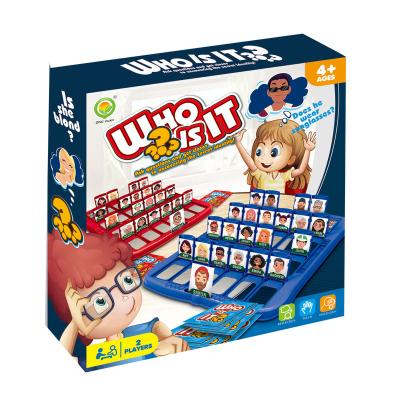 China Educational Game Toy Who Am I Guess Party Board Game Toy For Kids Adult for sale