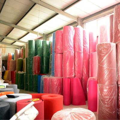 China Breathable Source Manufacturer Wholesale 1-5mm Felt Polyester Fabric Nonwoven Felt Environmentally Friendly Material for sale