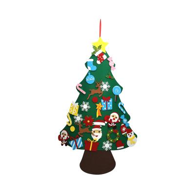 China Polyester Environmental Protection Material Felt DIY Christmas Tree Christmas Decorations Increase Children's Judgment Logical Thinking And Intelligence Development for sale