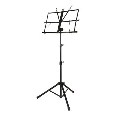 China Factory Price P-02 Portable Adjustable Steel Common Folding Music Stand Small Folding Music Stand With Waterproof Bag Customized Music Stand for sale