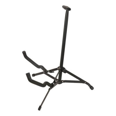 China Set of J-31C Music Single Stand Foldable Adjustable Floor Guitar Stand Save Small Space Spare Parts OEM Service Guitar Stand Factory for sale