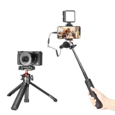 China Ulanzi MT-41 Handheld With Hot Mini Cell Phone Tripod Retractable Camera Tripod 225-450 Mm Shoe MT-41 for sale