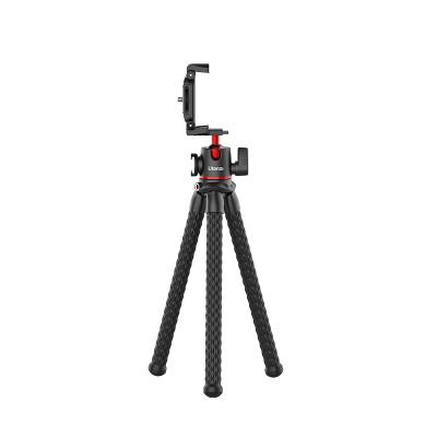 China New ULANZI MT-33 Flexible Flexible Octopus Tripod With Cold Shoe Camera Tripod Mobile Phone Tripod Stand Portable For Vlogging for sale