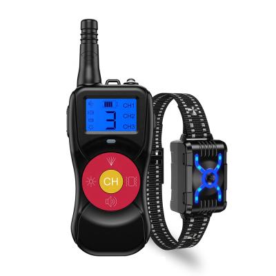 China Best Selling Dog Trainer Support Training 3 Dogs Remote Equipment Dog Training Spray Remote Collar for sale