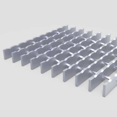 China Traditional Composite Aluminum Grating Serrated Bar Grating Made In China for sale