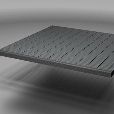 China Contemporary Steel Grating Hardware And Building Materials Surface Treatment Hot Dip Galvanizing Step Plate for sale