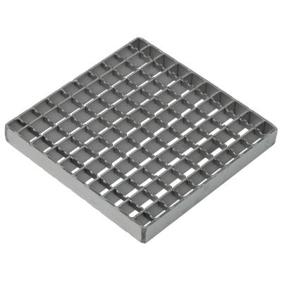 China Traditional Metal Building Materials 1m*1m Galvanized Steel Grating For Walkway for sale