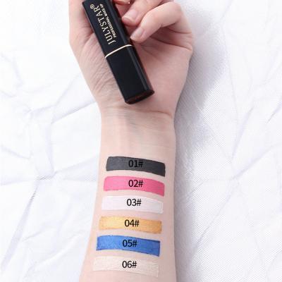 China New Waterproof Colorful Natural Waterproof Eyeliner Pen Easy Coloring Quick Dry Moisturizing Cream Long Lasting Eyeliner for sale