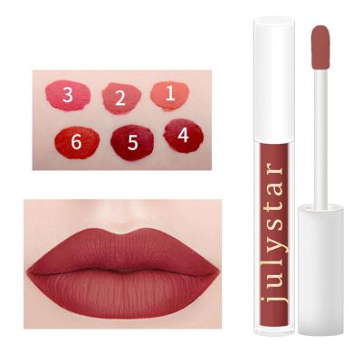 China New popularity matte lip gloss waterproof with custom private label for sale