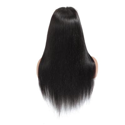 China New Product Straight 13X6 Cuticle Aligned HD Long Lace Frontal Human Hair Wig for sale