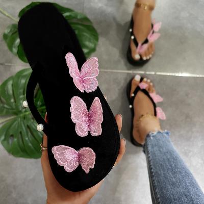 China Drop Shipping Anti-Slippery Bow Beach Sandal Slippers For Women Cute Slippers For Girls Flip Flops Slippers for sale