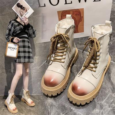 China Height Increase Drop Shipping Designer Boots Women Famous Brands Ankle Boots Women Boots Women Leather Platform for sale