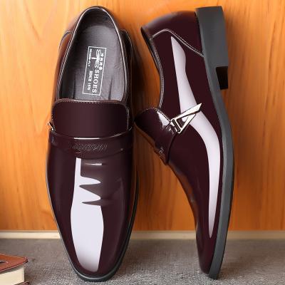 China Waterproof Drop Shipping Wholesale Shoes&Oxford Men's Stylish Shoe Lace-Up Dress Shoes for sale