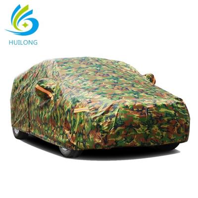 China Polyester Camouflage Car Dust Cover for sale