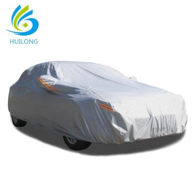 China Protect Aluminum Waterproof Car PE Rain Cover Car Cover for sale