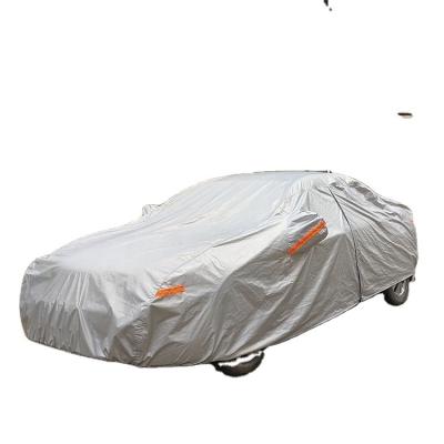 China Hot-selling luxury Amazon PE aluminum cover+cotton car outdoor rain protection,sun protection,suv universal fit sedums for sale