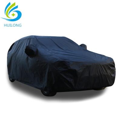 China Dustproof Black 190t Polyester Taffeta Suv Car Cover for sale