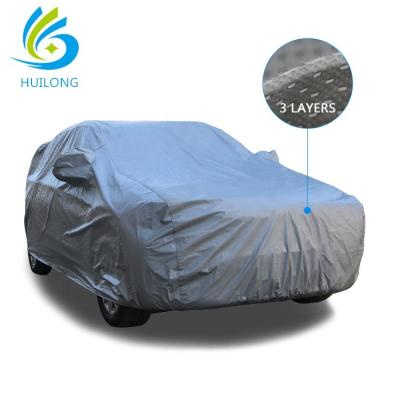 China Stability 3-layer non-woven waterproof and car stability cover for sale