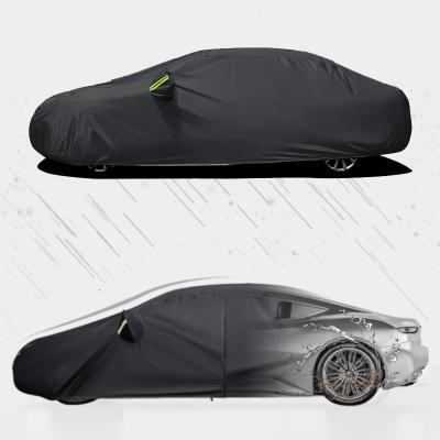 China New Luxury Customized Multi-Layer PEAV Add Cotton Car Cover Waterproof Rain Snow Frost Sun Protection All Weather and Outdoor Fit Sedan UV for sale