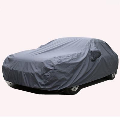 China 2 layer 3layer 210/250g/280g/420g PVC&PP luxury outdoor waterproof 100% cotton car cover suv sedan hatchback universal fit for sale