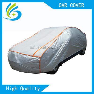 China Shield Thicker Inflatable Heated Car Aluminum+EPE Hail Protection Padded Car Cover for sale