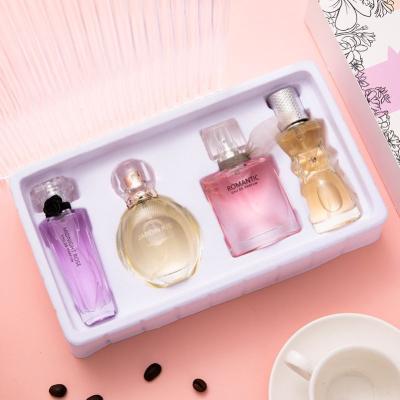 China Wholesale Original Women's Long Lasting Perfume QQLR Private Label Perfume 4 Kinds Gift Box Set Long Smell for sale